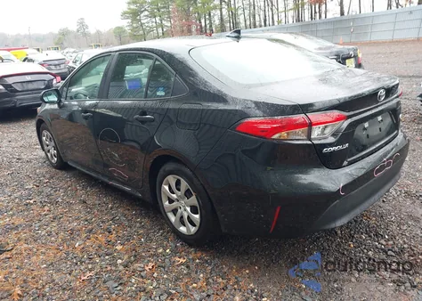 2025 Toyota Corolla Le z USA, uszkodzony, nr VIN 5YFB4MDE0SP309986